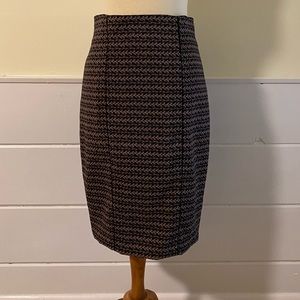 Straight Print pencil skirt by Mossimo size 4
